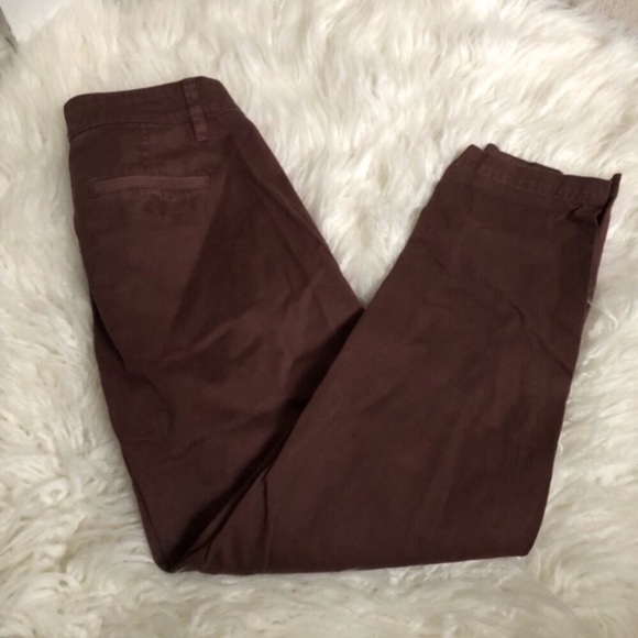 SOLD Anthropologie Chino Sequin & Paint Pants NWOT - Picture 5 of 8